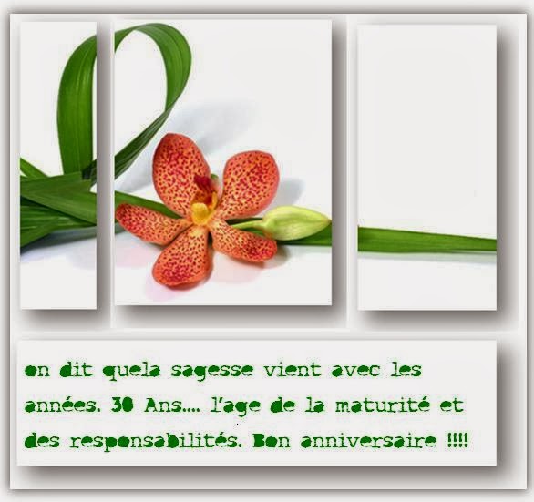 texte carte anniversaire 32 ans